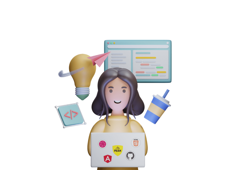 Developer female 1920x1080px